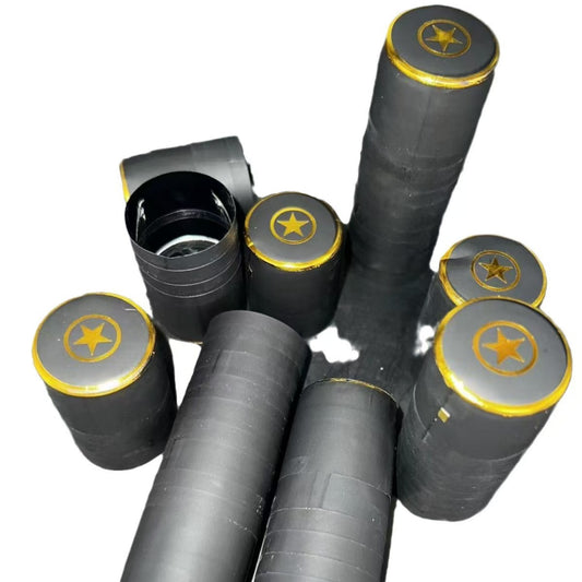 Easy pull line rubber cap