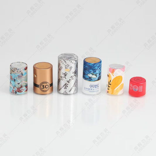 Easy pull line rubber cap